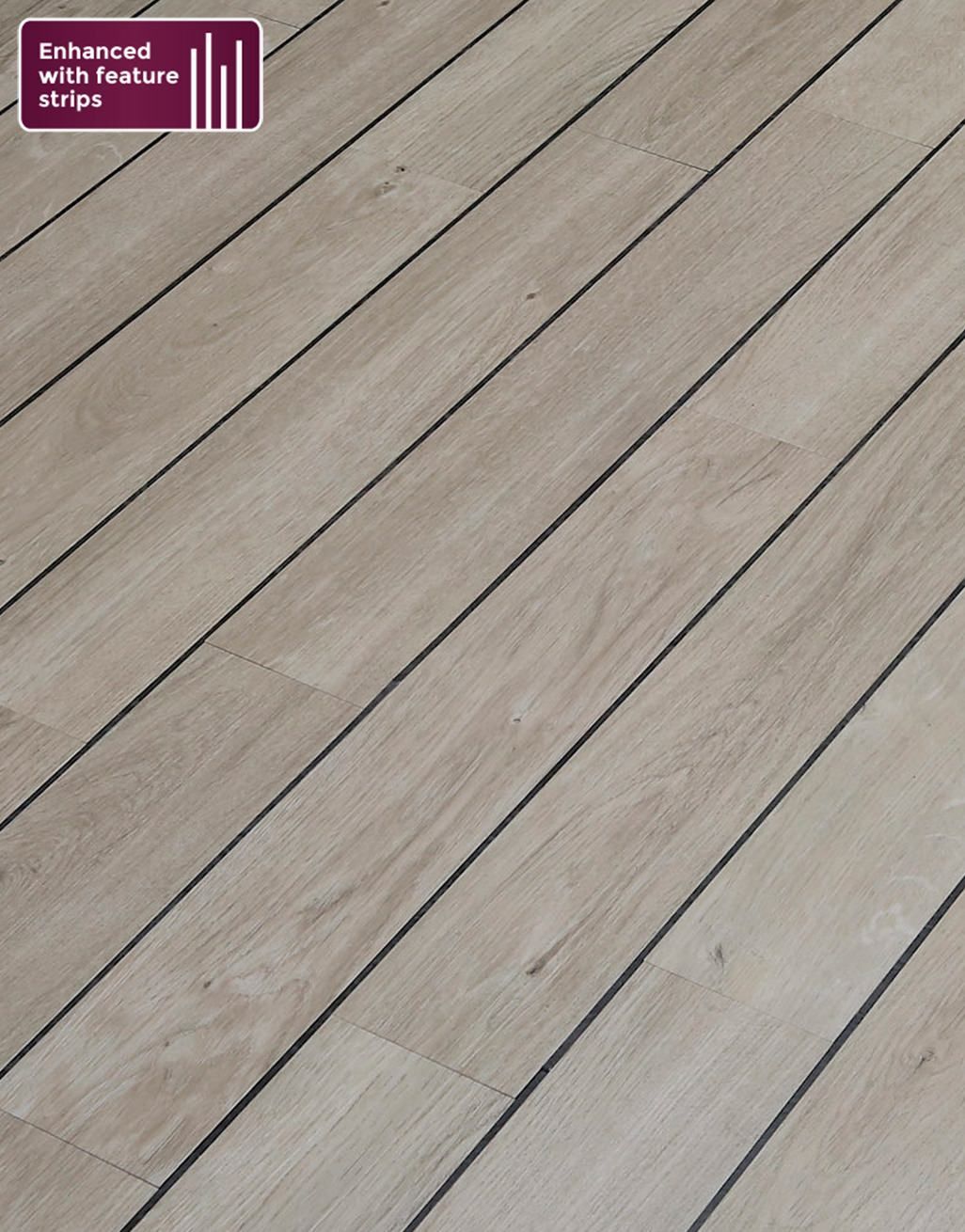 Herringbone - Light Grey Oak LVT Flooring 6