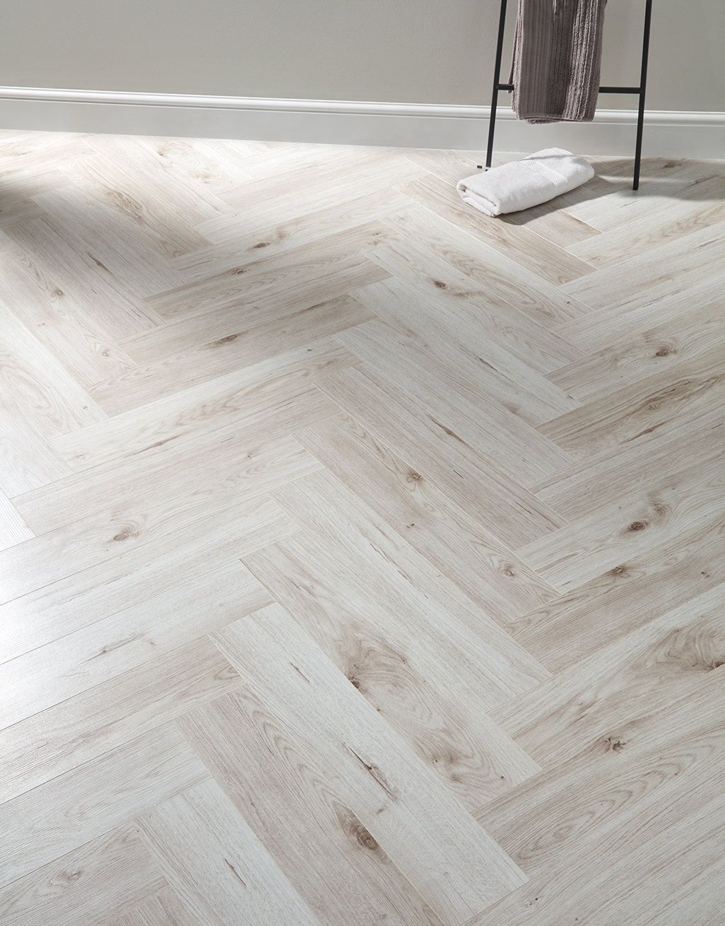 Herringbone - Pearl Oak Laminate Flooring 1