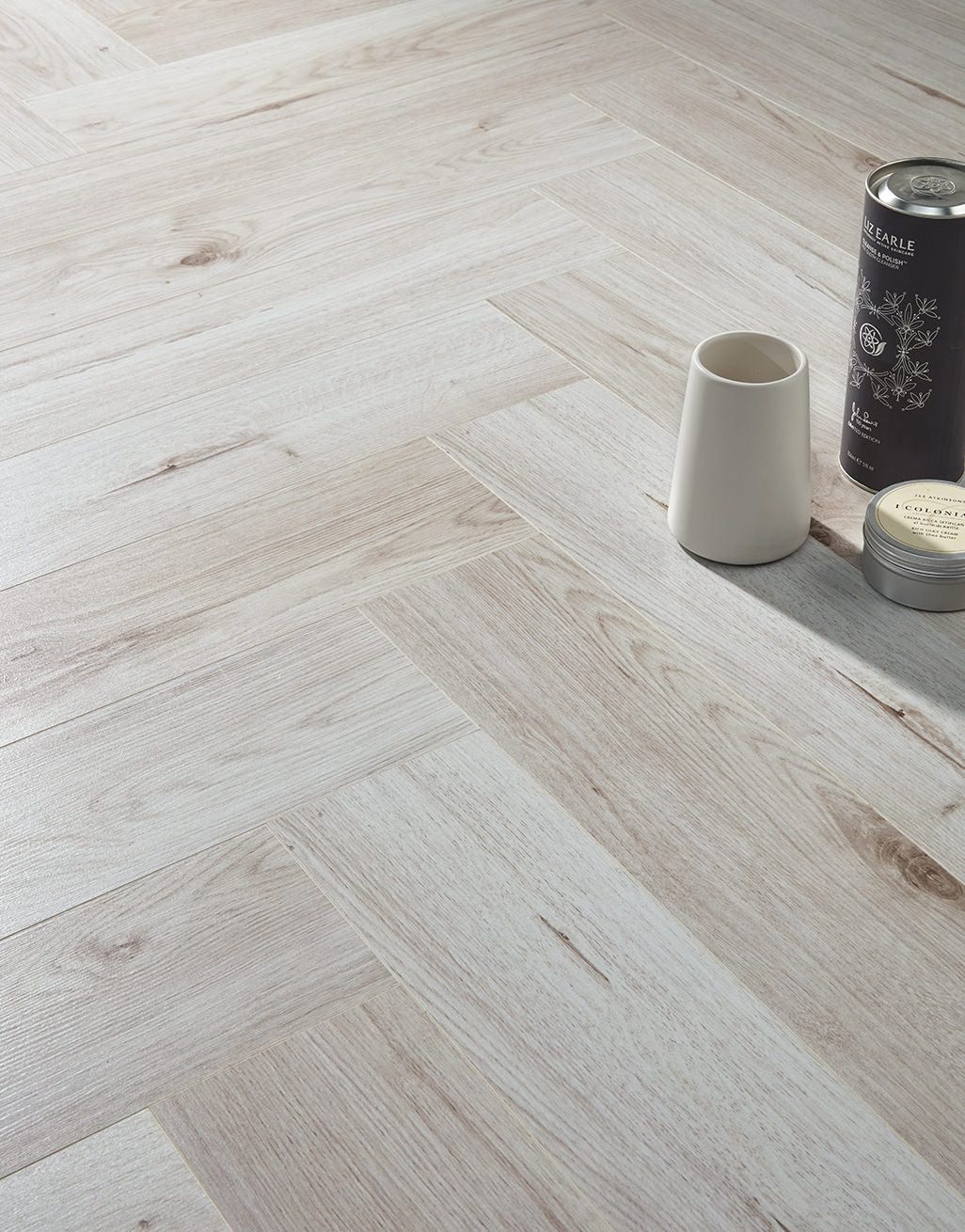 Herringbone - Pearl Oak Laminate Flooring 2