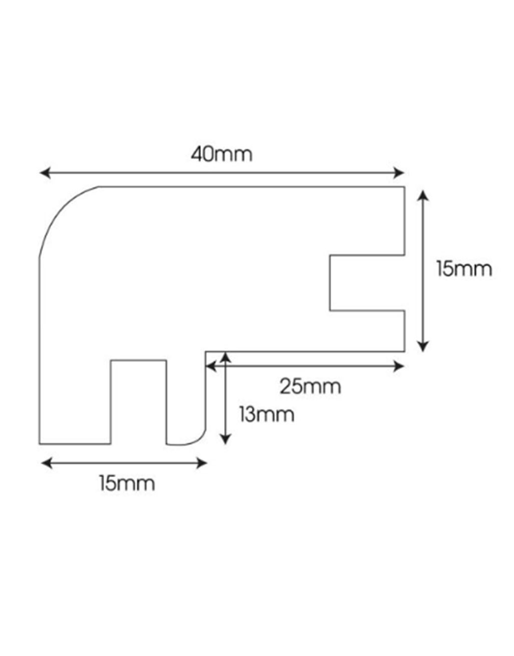 WS6 Solid Oak Flush-Fit Nosing 3