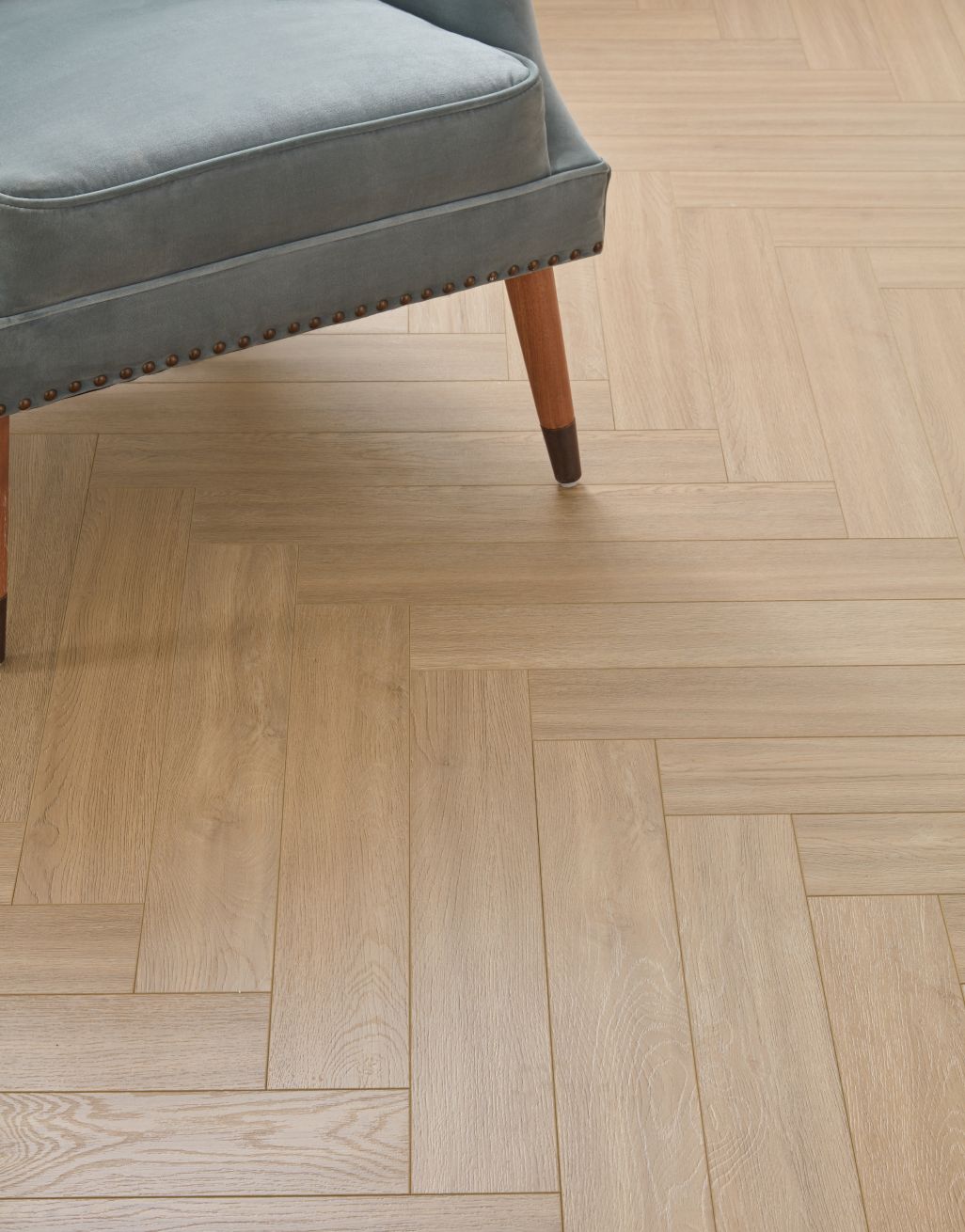 Varenna Herringbone - Cornfield Oak Laminate Flooring 1