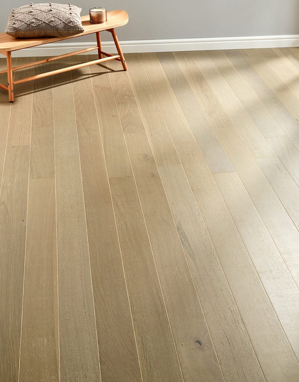 Salcombe Grey Pebble Oak Engineered Wood Flooring 1