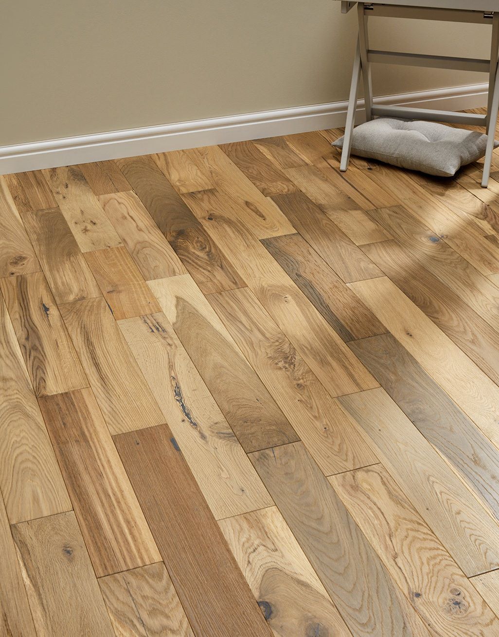 Studio Blonde Oak Brushed & Oiled Engineered Wood Flooring 1