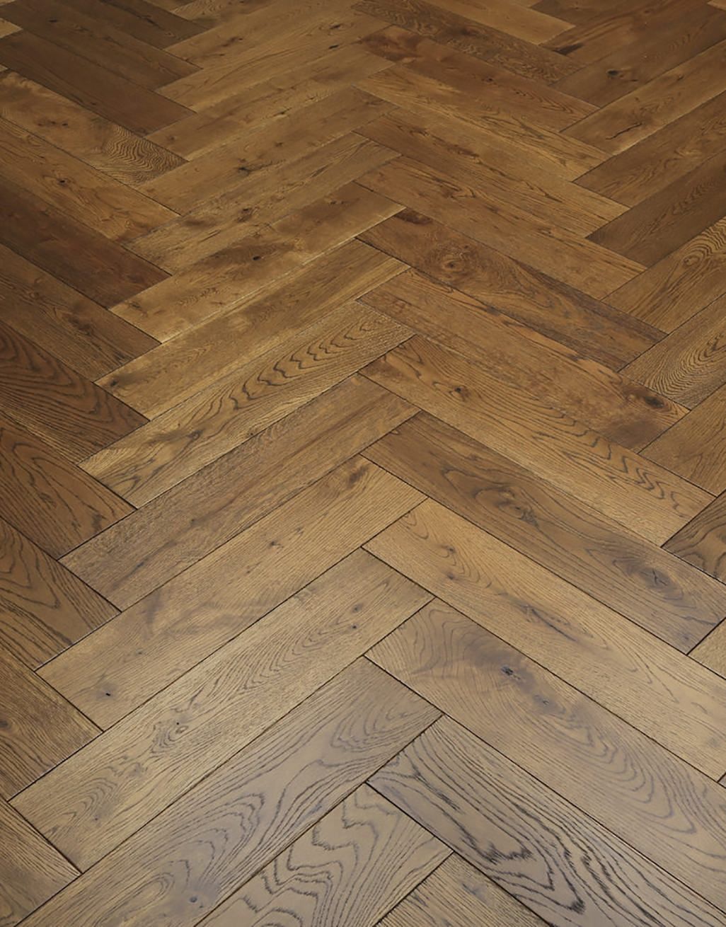Brooklyn Golden Herringbone Oak Engineered Wood Flooring | Direct Wood