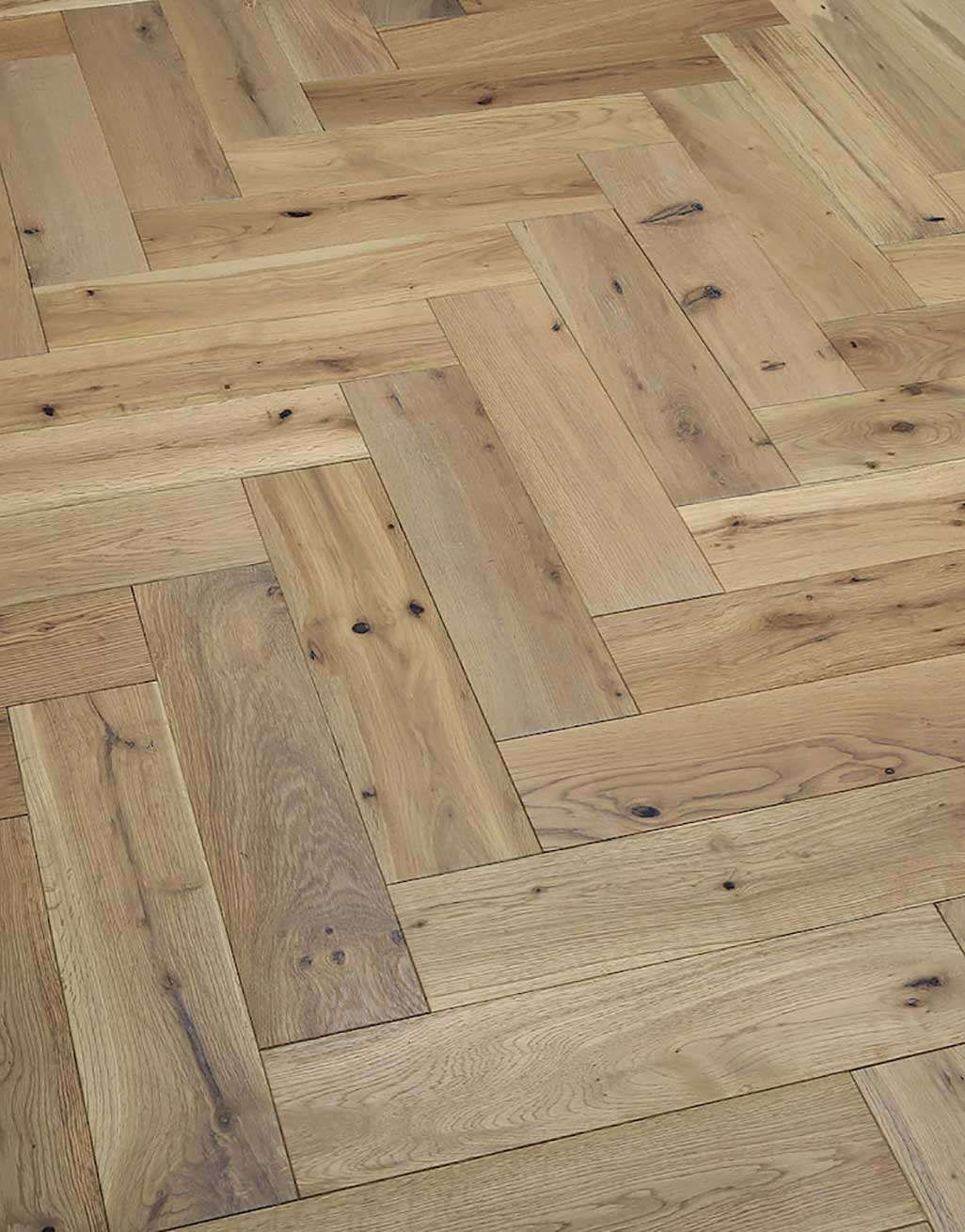 Brooklyn Nautical Herringbone Oak Engineered Wood Flooring | Direct