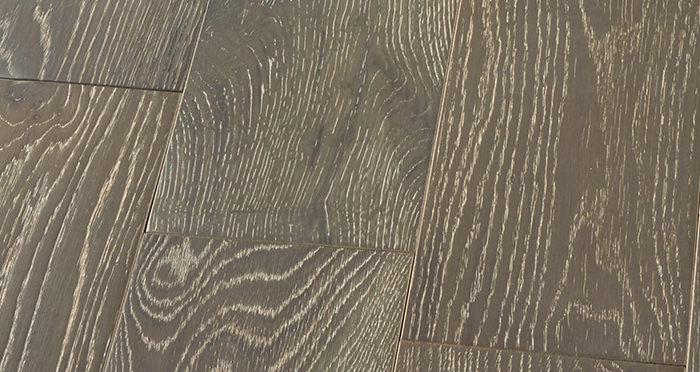 Manhattan Urban Grey Oak Brushed & Lacquered Engineered Wood Flooring - Descriptive 5