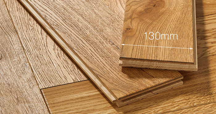 Luxury Parquet Golden Oiled Oak Solid Wood Flooring - Descriptive 4