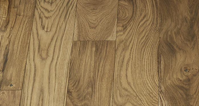 Loft Golden Smoked Oak Brushed & Lacquered Engineered Wood Flooring - Descriptive 5